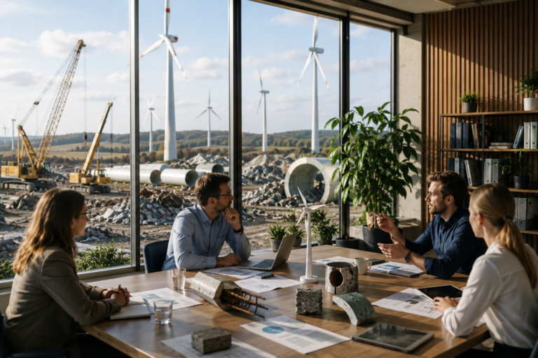 Recycling von Windkraftanlagen. Wie der Rückbau von Windparks zum nächsten Milliardenmarkt der Kreislaufwirtschaft werden könnte