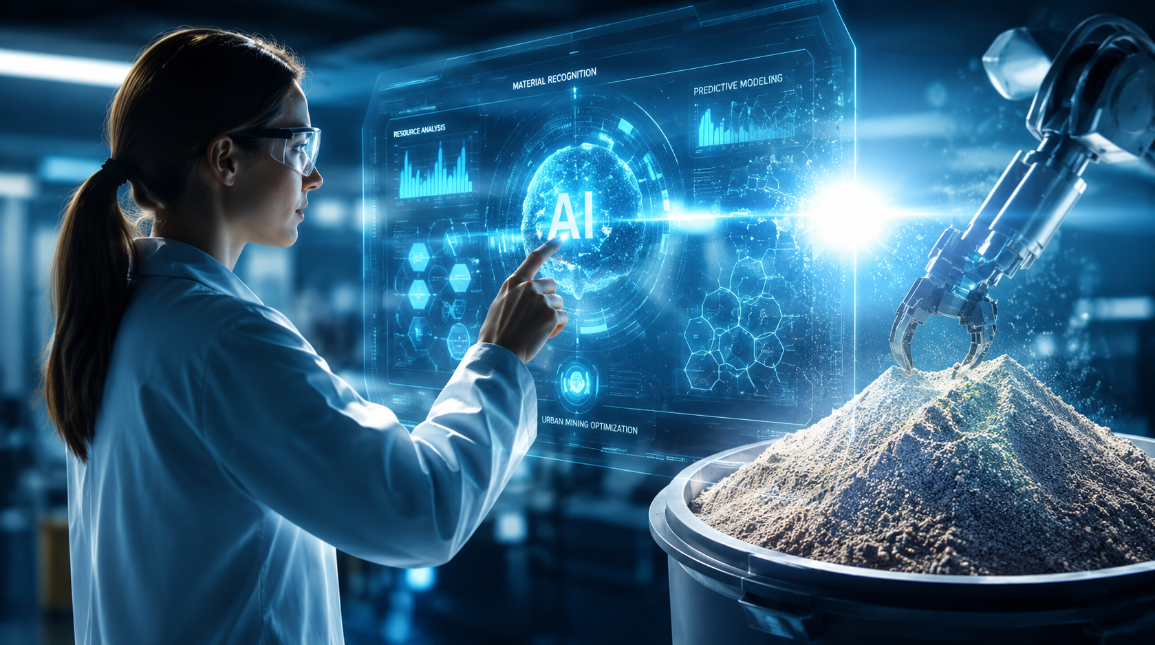 Urban Mining und Machine Learning. Wie künstliche Intelligenz die Rohstoffwirtschaft neu definiert.